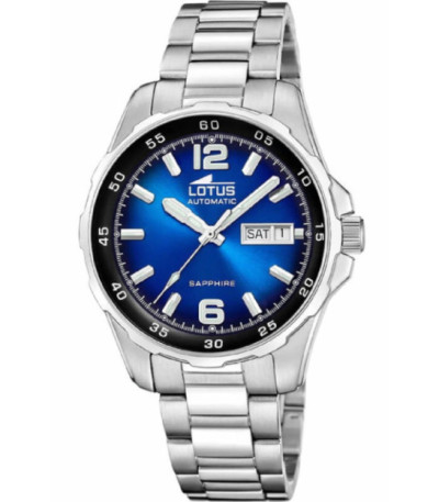 Reloj Hombre Automático Acero Esfera Azul Kosm LOTUS - 18997/2