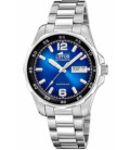 Reloj Hombre Automático Acero Esfera Azul Kosm LOTUS - 18997/2