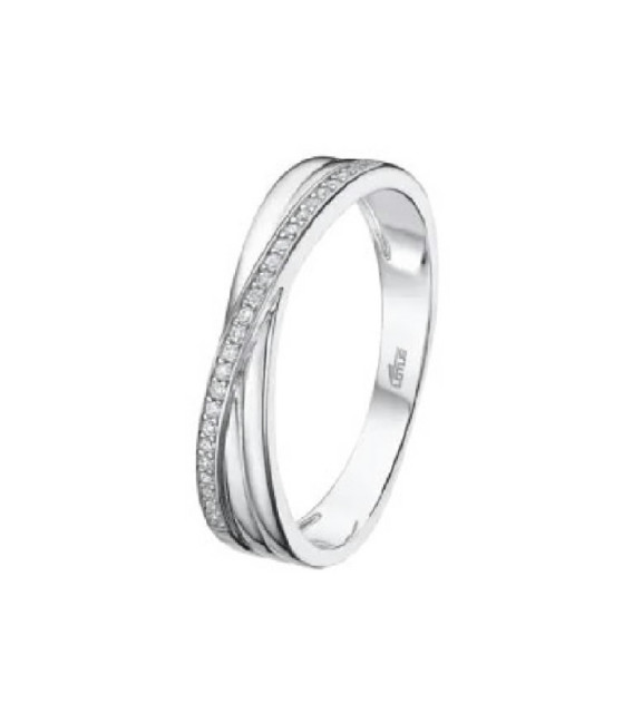 Anillo Cruzado Circonitas Pure Essential n14 LOTUS SILVER - LP3447-3/114