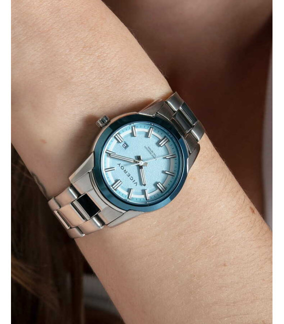Reloj para Mujer Acero IP Azul Brazalete VICEROY x ABRAHAM MATEO - 401348-37