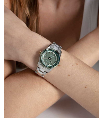 Reloj para Mujer Acero IP Verde Brazalete VICEROY x ABRAHAM MATEO - 401348-67