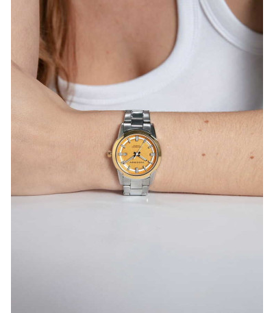 Reloj para Mujer Acero IP Dorado Brazalete VICEROY x ABRAHAM MATEO - 401348-97