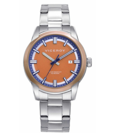 Reloj para Hombre Naranja Bitono Acero VICEROY x ABRAHAM MATEO - 401503-97