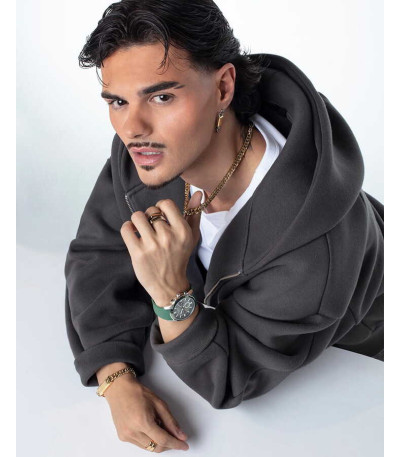Reloj para Hombre Crono Correa Caucho Verde VICEROY x ABRAHAM MATEO - 401505-67