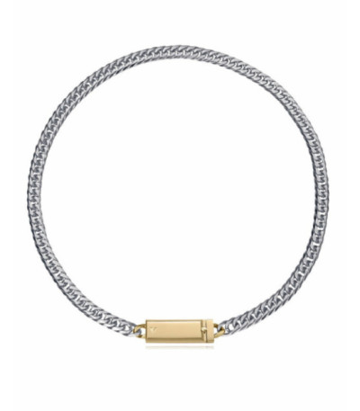 Collar Acero y placa IP Dorado VICEROY FASHION X ABRAHAM MATEO - 15213C01000
