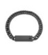 Pulsera Hombre Acero IP Negro VICEROY FASHION x Abraham Mateo - 15213P01010