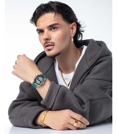 Pulsera Hombre Acero IP Oro amarillo VICEROY FASHION x Abraham Mateo - 15213P01012