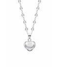Collar Mujer Love Corazón Liso en 3D Moments LOTUS SILVER - LP3928-1/1