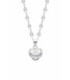 Collar Mujer Love Corazón Liso en 3D Moments LOTUS SILVER - LP3928-1/1