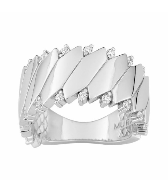 Anillo Plata Absolute Midnight MURAT - PARIS - 307132.1