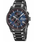 Reloj Hombre Pulse Collection IP Negro Esfera Azul LOTUS - 19088/2