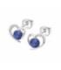 Pendientes de Corazón Azul Zafiro Mujer LOTUS SILVER - LP3106-4/6