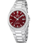 Reloj Hombre Acero Classic Steel Esfera Burdeos FESTINA SWISS MADE - F20100/3