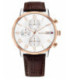 Reloj Cronómetro Hombre Elegante Correa Marrón Tommy Hilfiger Kane - 1710796