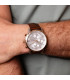 Reloj Cronómetro Hombre Elegante Correa Marrón Tommy Hilfiger Kane - 1710796