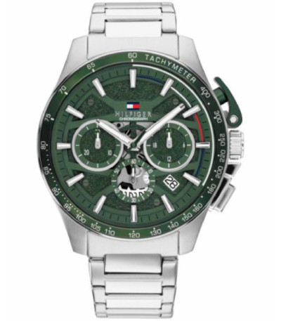 Reloj Hombre Chronograph Acero Bank Verde Tommy Hilfiger - 1792293