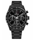 Reloj Hombre Multifunción Total Black Tommy Hilfiger Hampton - 1792280