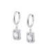 Pendientes Aros Acero con circonitas blancas LOTUS STYLE - LS2739-4/1
