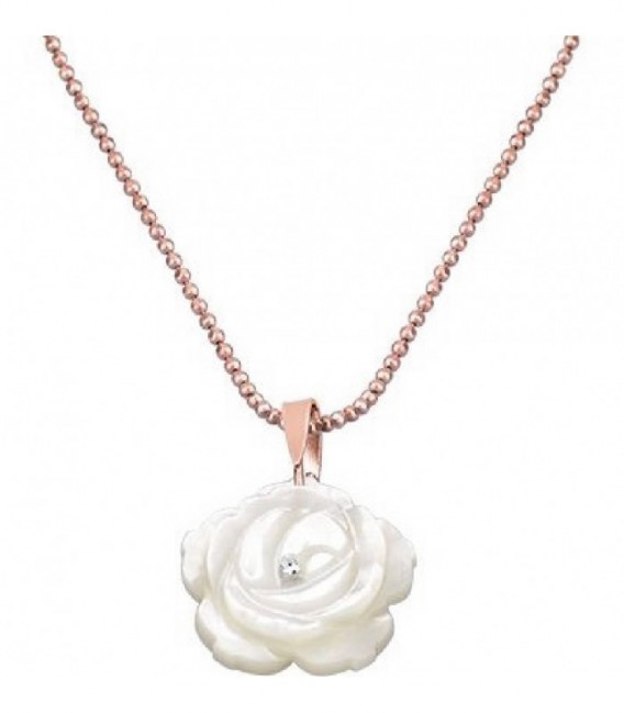 Collar Mujer Rosa Nácar Plata rosé LOTUS SILVER - LP1225-1/3