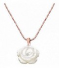 Collar Mujer Rosa Nácar Plata rosé LOTUS SILVER - LP1225-1/3