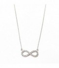 Collar Infinito con Circonitas Mujer LOTUS SILVER - LP1253-1/1