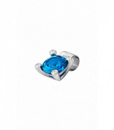 Colgante Mujer Plata Piedra Azul LOTUS SILVER - LP1710-1/5
