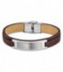 Pulsera Hombre Acero y Cuero Marrón LOTUS STYLE - LS1808-2/1