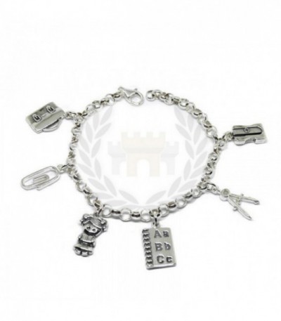 Pulsera PROFE en Plata de Ley - 7679