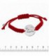 PULSERA PLATA MACRAMÉ TE AMO MAMI REDONDO - K-00586-MA03