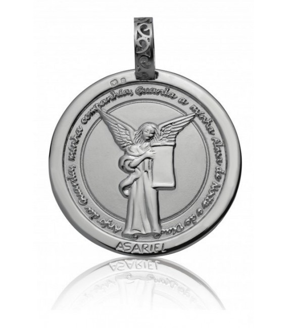 Medalla ASARIEL Ángel Protector Plata - 1MF-FL0050A