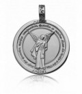 Medalla CASSIEL Ángel Protector Plata - 1MF-FL0050I
