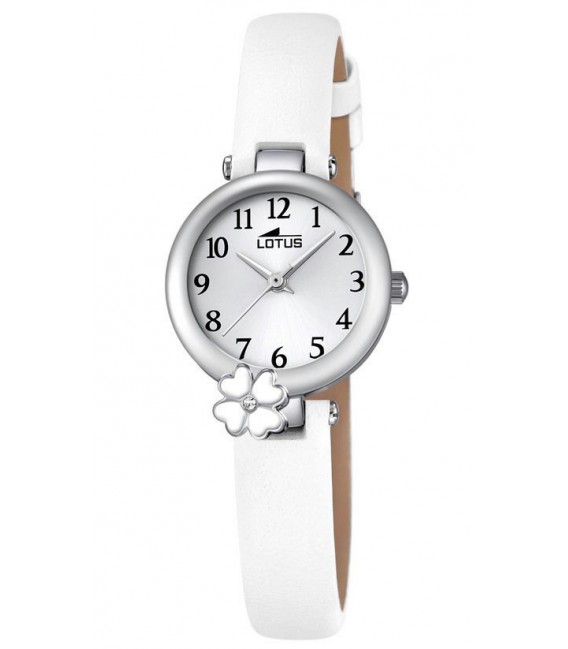 Reloj Junior Flor Correa Blanca LOTUS - 18267/1