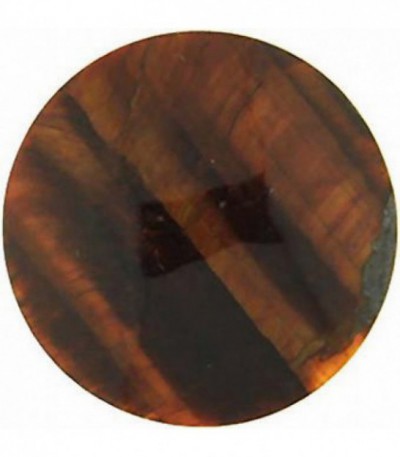 Insignia 33 mm. Ojo de Tigre Rojo Piedra - 33-0096