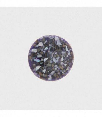 Insignia 24 mm Púrpura-Res Concha Recons - 24-0861