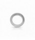 Dancer liso rodio 12.2mm - 28-0094