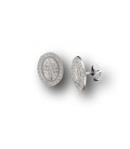 PENDIENTES PLATA Y CIRCONITAS - A-12014