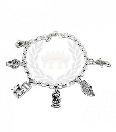 PULSERA BAILAORA PLATA - 7857