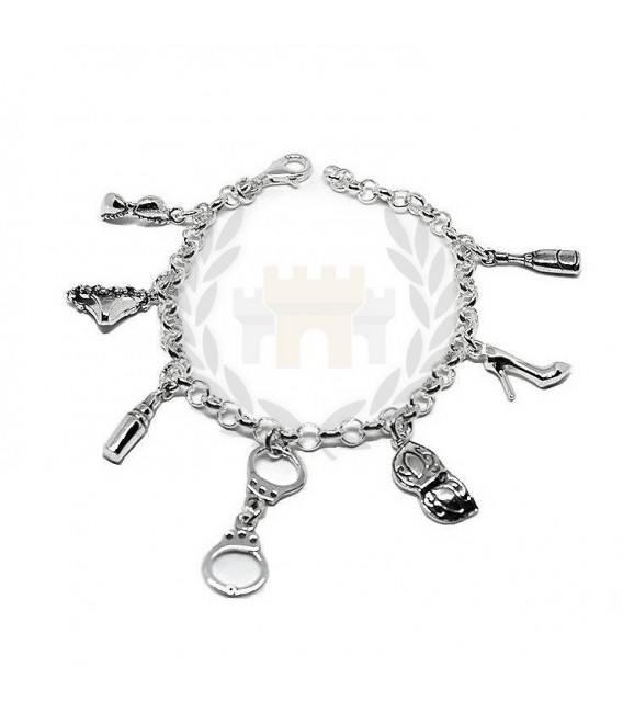 Pulsera DESPEDIDA de Soltera en Plata de Ley - DESPEDIDA