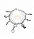 Pulsera DESPEDIDA de Soltera en Plata de Ley - DESPEDIDA