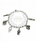 PULSERA ENFERMERA PLATA - 7744