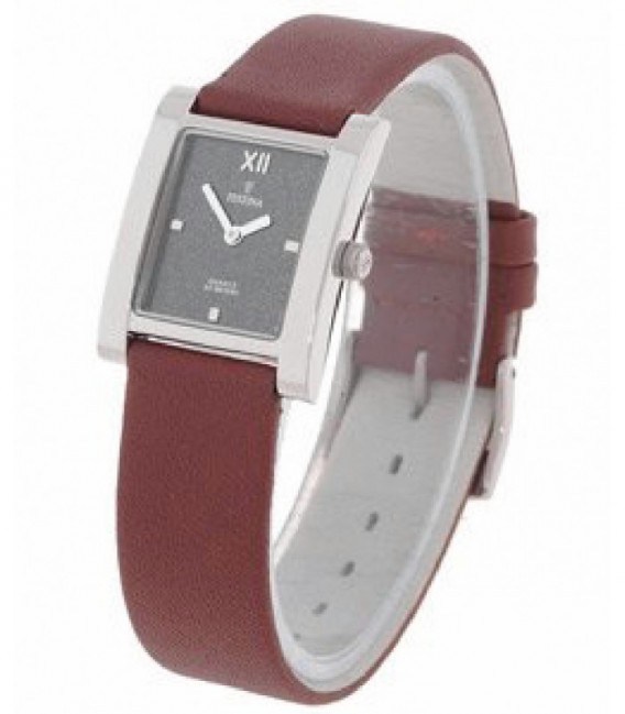 Reloj Mujer Cuadrado Correa Marrón FESTINA - F8950/4