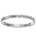 Pulsera Acero Hombre Placas y Grecas LOTUS STYLE - LS1798-2/1