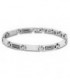 Pulsera Acero Hombre Placas y Grecas LOTUS STYLE - LS1798-2/1