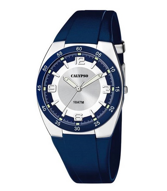 Reloj Unisex Caucho Azul CALYPSO - K5753/2