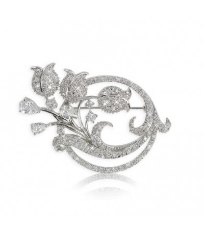 BROCHE PLATEADO - 97-B11Z301
