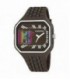 Reloj Unisex Rectangular MTV Marrón CALYPSO - KTV5628/4