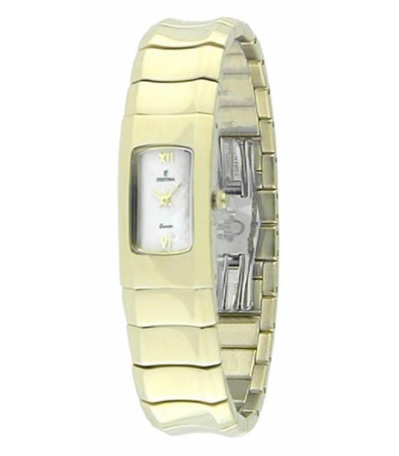 Reloj Brazalete Acero Antialérgico Dorado Mujer FESTINA - F16042/1