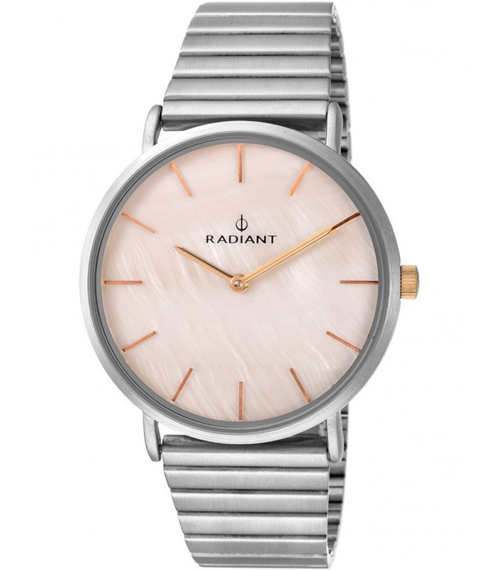 RELOJ MUJER GINGER ROSA PLATEADO RADIANT RA475201 Torres Joyer a
