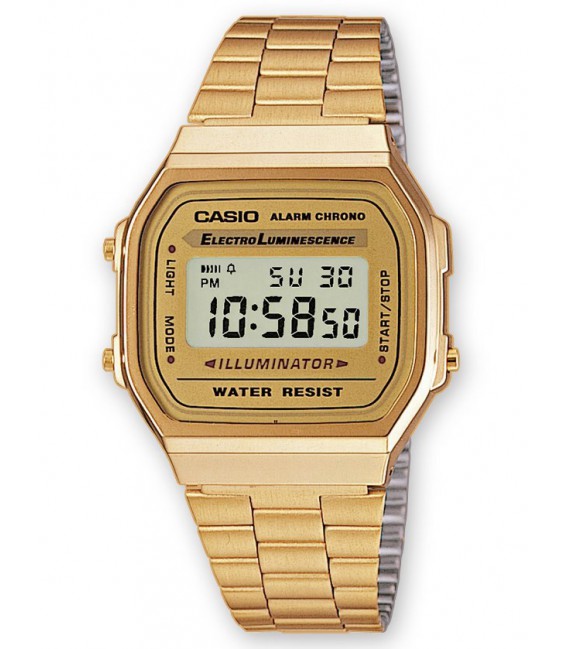 Reloj Digital Unisex Chapado CASIO - A168WG-9EF