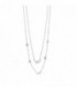 Colgante Doble Luna con Bolitas de Ópalo LINEARGENT - 16795-C
